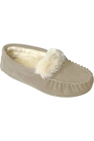 Eastern Counties Leather Pantuflas Zoe para mujer