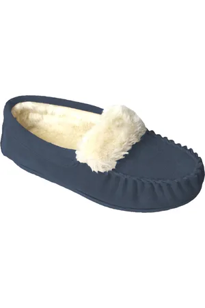 Eastern Counties Leather Pantuflas Zoe para mujer