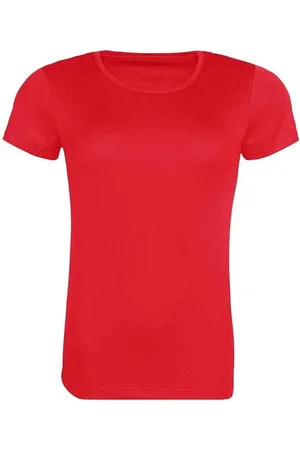 AWDis Camiseta manga larga Cool para mujer