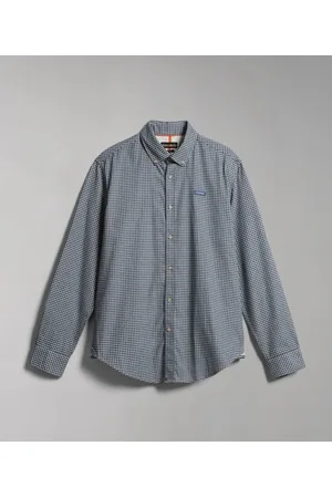 Napapijri Camisa manga larga G-TREKKING NA4GOT-F6C AOP MOMOGRAM para hombre