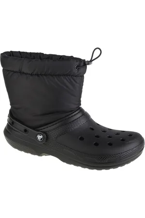 Crocs Descansos Classic Lined Neo Puff Boot para mujer