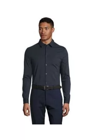 Sols Camisa manga larga BALTHAZAR MEN-CAMISA HOMBRE DE PUNTO LISO MERCERIZADO ALGODÓN para hombre