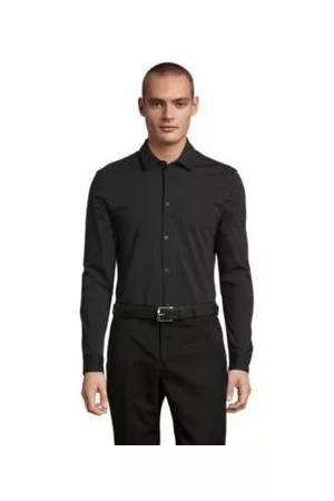 Sols Camisa manga larga BALTHAZAR MEN-CAMISA HOMBRE DE PUNTO LISO MERCERIZADO ALGODÓN para hombre