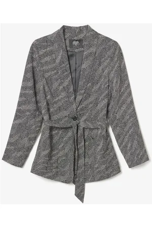Le Temps des Cerises Chaquetas Chaqueta ZEBRE para mujer