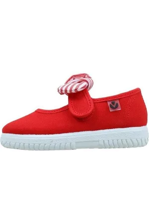 Zapatillas de niña Victoria 106613 rojo