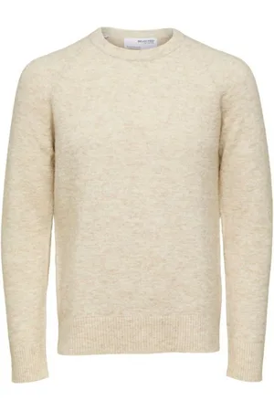 SELECTED Jersey 16086699 SLHRAI-OATMEAL para hombre