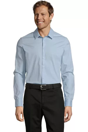 Sols Camisa manga larga BLAKE MODERN MEN-CAMISA STRETCH HOMBRE MANGA LARGA para hombre