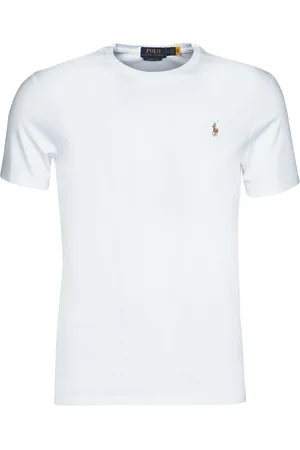 Ralph Lauren Camiseta T-SHIRT AJUSTE COL ROND EN PIMA COTON LOGO PONY PLAYER MULTICOLO para hombre