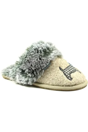 Lazy Dogz Pantuflas Scottie III para mujer
