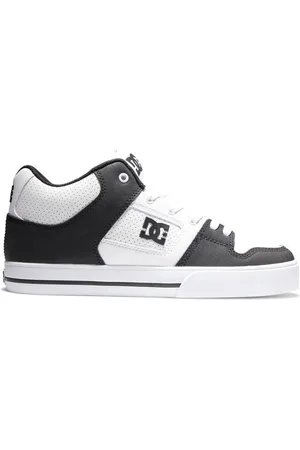 Dcshoes Deportivas Moda Pure mid ADYS400082 WHITE/BLACK/WHITE (WBI) para hombre