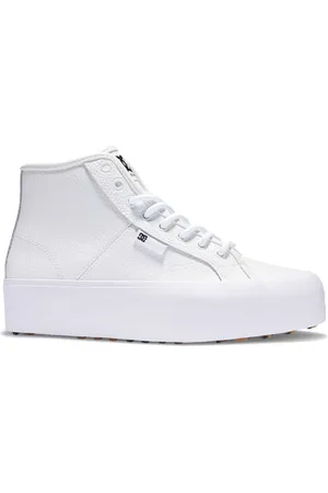 Dcshoes Deportivas Moda Manual hi wnt ADJS300286 WHITE/WHITE (WW0) para mujer
