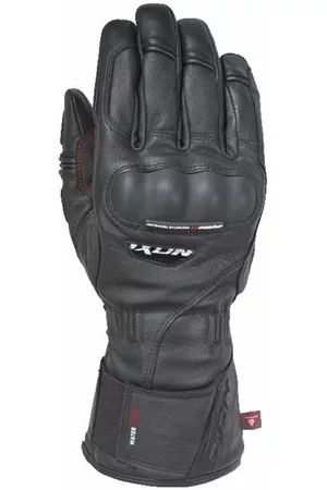 Ixon Hombre Guantes - Guantes Gants moto hiver cuir pro continental para hombre
