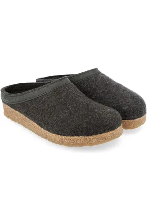 Haflinger Pantuflas HF-TORBEN-gra-U para hombre