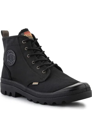 Palladium Zapatillas altas Pampa Shade 75 Black 77953-008-M para mujer