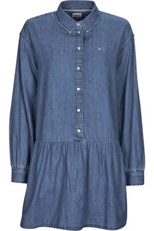 Tommy Hilfiger Vestido TJW CHAMBRAY SHIRT DRESS para mujer
