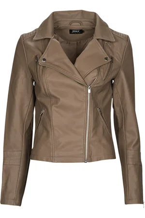 ONLY Cazadora de cuero ONLGEMMA FAUX LEATHER BIKER para mujer