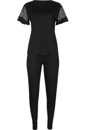Lisca Pijama Pijama pantalón top mangas cortas Smooth Cheek para mujer