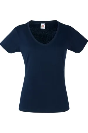 Fruit Of The Loom Camiseta manga larga Valueweight para mujer