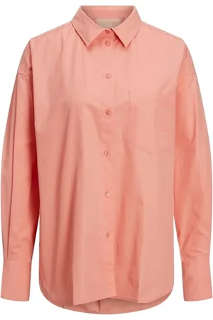 JJXX Blusa Noos Shirt Jamie L/S - Coral Haze para mujer