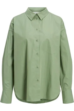 JJXX Blusa Noos Shirt Jamie L/S - Loden Frost para mujer