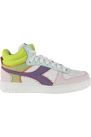 Diadora Deportivas Moda 501.188552 01 C9736 White/Potpourri/Blue gras para mujer
