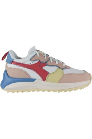 Diadora Deportivas Moda 501.178305 01 C9868 White/Evening sand/Hot co para mujer
