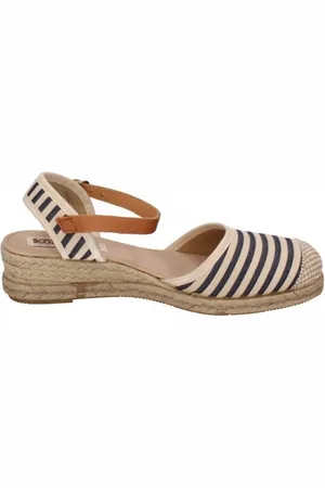 Kokis Zapatillas de senderismo EspardeÑa cuÑa rayas para mujer