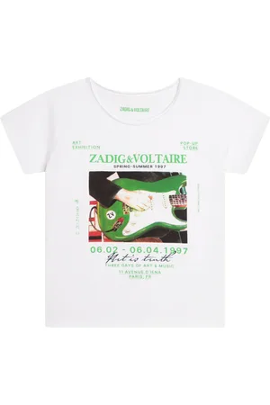 Zadig & Voltaire Camiseta X15381-10P-C para niña