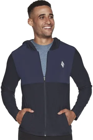 Skechers Chaqueta deporte Ultra Go Lite Full Zip Hoodie para hombre