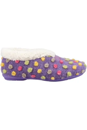 Fleet &amp; Foster Pantuflas Snowberry para mujer