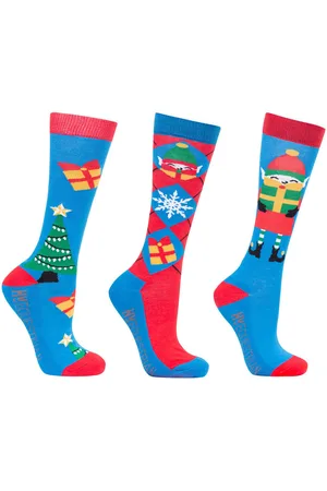 HY Calcetines Jolly Elves para mujer