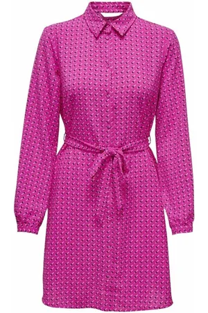 ONLY Vestidos ONLNAOMI L/S SHIRT DRESS PTM para mujer