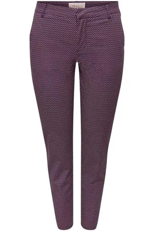 ONLY Pantalones ONLBIANA COTTON AOP CHINO CC PNT para mujer