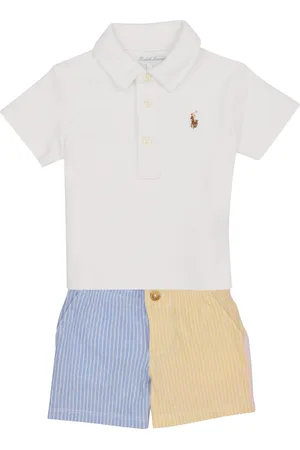 Ralph Lauren Conjunto SSKCSRTSET-SETS-SHORT SET para niño