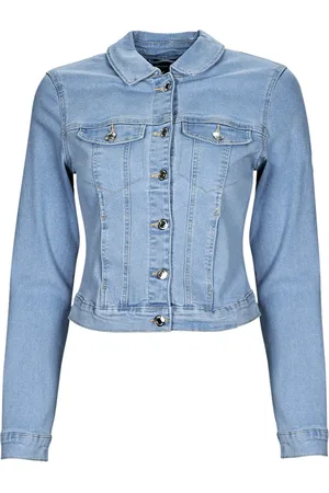 VERO MODA Cazadora vaquera VMLUNA LS SLIM DNM JACKET MIX GA NOOS para mujer