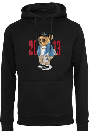 Ballin Jersey Skater Bear Hoodie para hombre