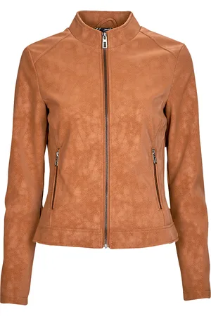 Desigual Cazadora de cuero CHAQ_DETROIT para mujer