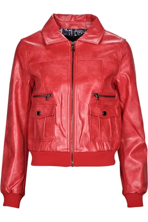 Desigual Cazadora de cuero CHAQ_DALLAS para mujer