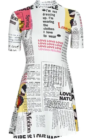 Desigual Vestido VEST_NEWSPAPER para mujer