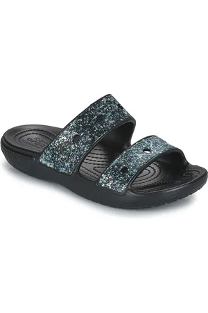 Crocs Sandalias niña Classic Glitter Sandal K para niña