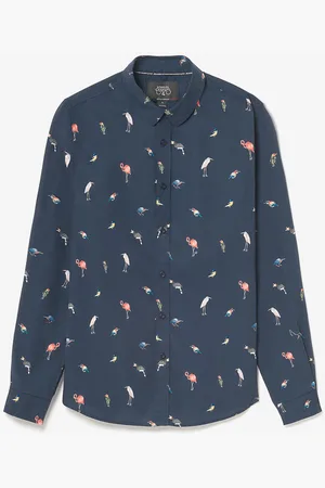 Le Temps des Cerises Camisa manga larga Camisa BIRDY para hombre