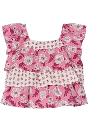 Mayoral Camisa Bluson estampado combinado para niña