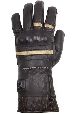Helstons Guantes Gants moto chauffants cuir Bora Heating para hombre