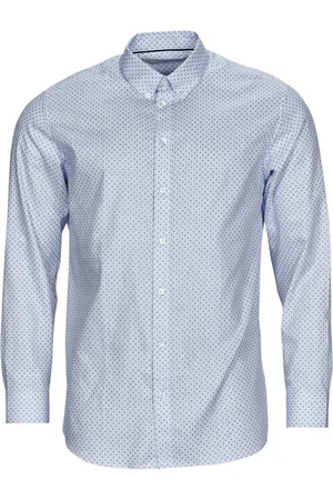 SELECTED Camisa manga larga ETHAN MICRO MOTIF SLIM FIT para hombre
