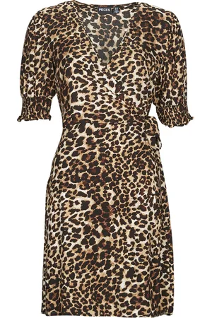 Pieces® Vestido largo PCTALA 2/4 WRAP DRESS para mujer