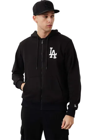 New Era Chaqueta deporte MLB League Los Angeles Dodgers Essential Zip Hoodie para hombre