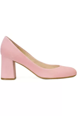 Gennia Zapatos de tacón Salones Tacones Mujer Rosa Tacon Ancho Punta Redonda - VENUS para mujer
