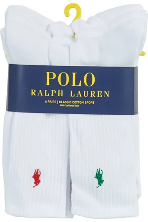 Ralph Lauren Calcetines ASX110 6 PACK COTTON para hombre