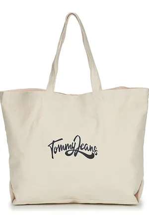 Tommy Hilfiger Bolsa TJW CANVAS TOTE NATURAL para mujer