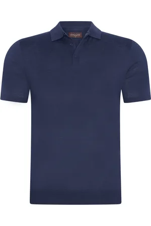 Cappuccino Italia Polo Plain Tricot Polo para hombre